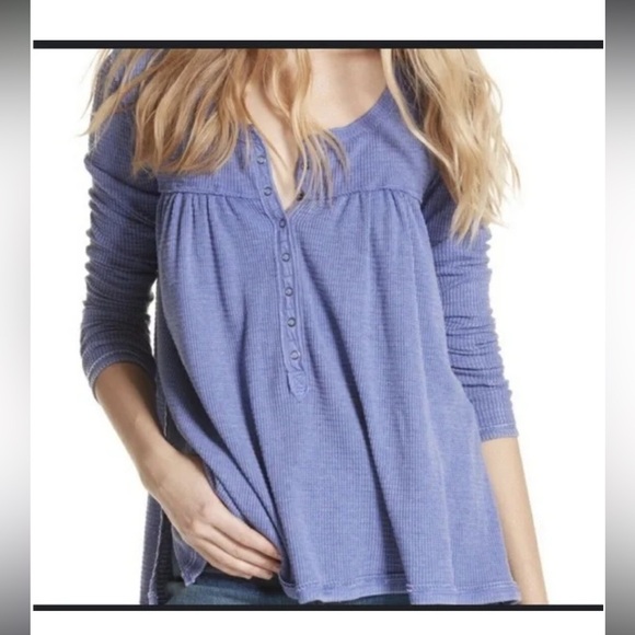 Free People Kai Henley Oversized Top Size Small - Picture 1 of 5